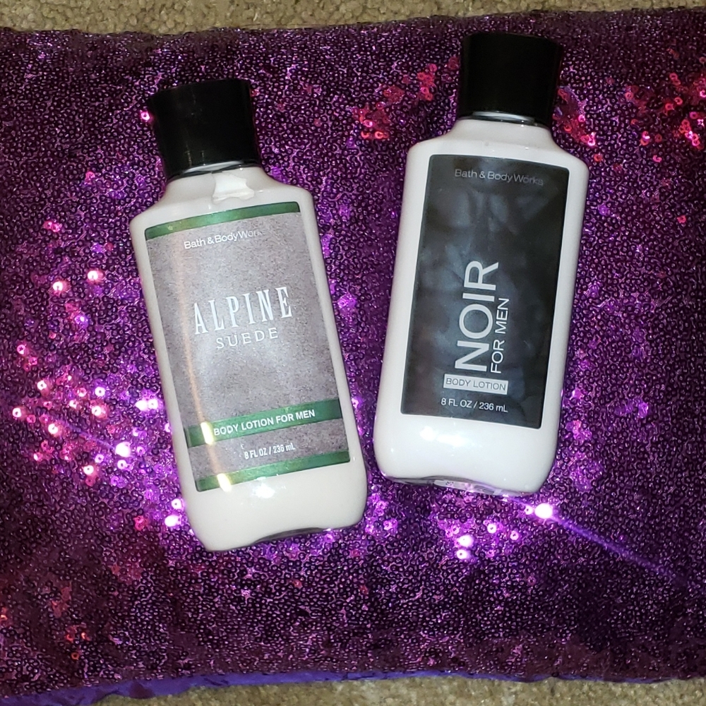 Mens Bath and Body Works Lotion